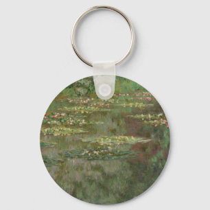 Claude Monet Waterlio's of de waterLily Pond Sleutelhanger