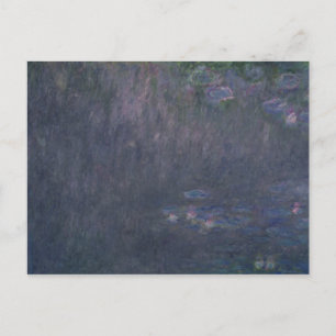 Claude Monet   Waterlio's: reflecties op bomen Briefkaart