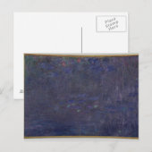 Claude Monet | Waterlio's: reflecties op bomen Briefkaart (Voorkant / Achterkant)
