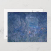 Claude Monet | Waterlio's: reflecties op bomen Briefkaart (Voorkant / Achterkant)