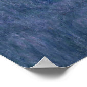 Claude Monet | Waterlio's: reflecties op bomen Poster (Hoek)