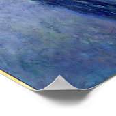 Claude Monet | Waterlio's: Verspreide wilde dieren Poster (Hoek)