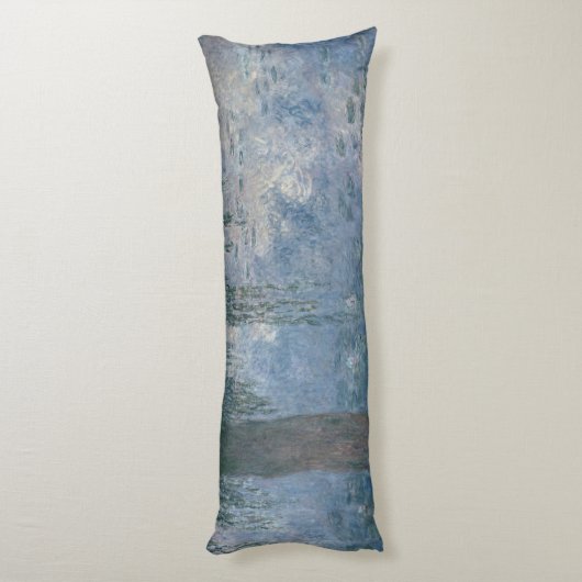 Claude Monet | Waterlio's: Wonende Wilgen, 1914 Lichaamskussen (Achterkant (Verticaal))