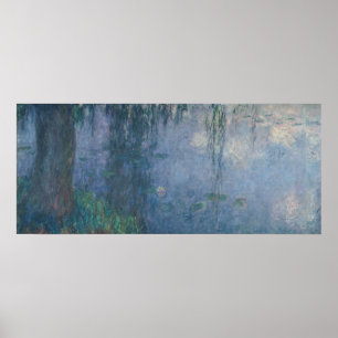 Claude Monet   Waterlio's: Wonende Wilgen, 1914 Poster