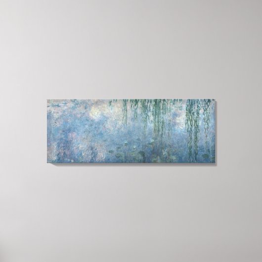 Claude Monet | Waterlio's: Woningwilde vogels, 191 Canvas Afdruk (Voorkant)