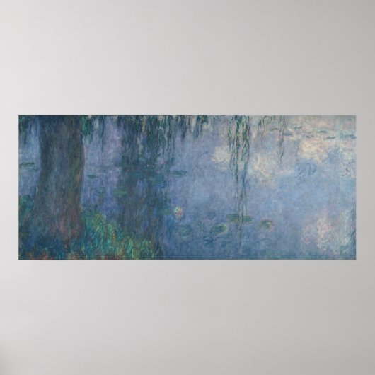 Claude Monet | Waterlio's: Woningwilde vogels, 191 Poster (Voorkant)
