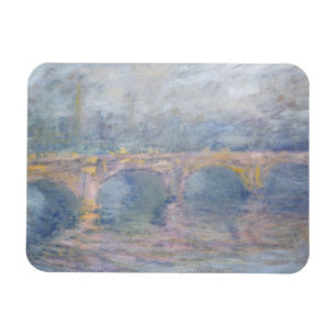 Claude Monet Waterloo Bridge, Londen, bij Sunset Magneet