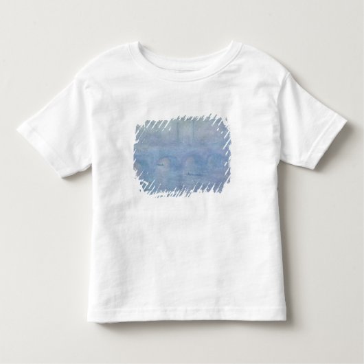 Claude Monet | Waterloorbrug: Effect van de lijst Kinder Shirts (Voorkant)