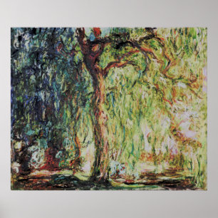 Claude Monet - Weeping Willow Poster