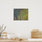 Claude Monet - Weeping Willow Poster (Keuken)