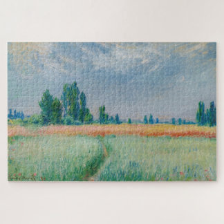 Claude Monet Wheat Field Puzzle Legpuzzel