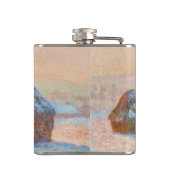 Claude Monet - Wheatstacks, Sneeuweffect, Morning Heupfles (Achterkant)