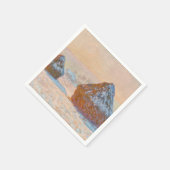 Claude Monet - Wheatstacks, Sneeuweffect, Morning Servet (Hoek)