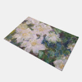 Claude Monet - White Clematis Deurmat (Schuin)