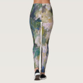 Claude Monet - White Clematis Leggings (Achterkant)