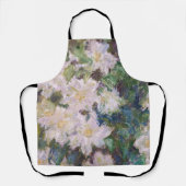 Claude Monet - White Clematis Schort (Voorkant)