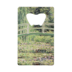 Claude Monet   White Nenuphars, 1899 Kredietkaart Flessenopener