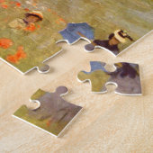 Claude Monet // Wild Poppies Legpuzzel (Zijkant)