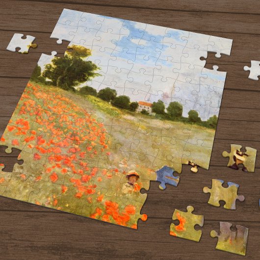 Claude Monet // Wild Poppies Legpuzzel