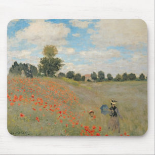 Claude Monet   Wilde papaver nabij Argenteuil Muismat
