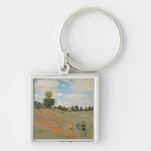 Claude Monet Wilde papaver nabij Argenteuil Sleutelhanger
