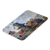 Claude Monet - Windmill, Amsterdam Magneet (Linkerzijde)