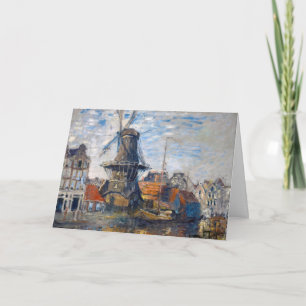 Claude Monet - Windmolen, Amsterdam Kaart