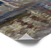 Claude Monet - Windmolen, Amsterdam Poster (Hoek)