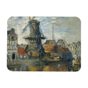 Claude Monet - Windmolen op de Onafhankelijke Mone Magneet