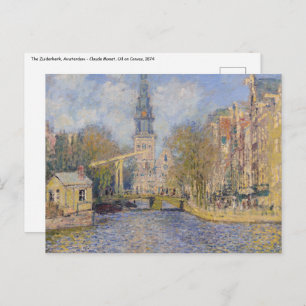 Claude Monet - Windmolens bij Zaandam Briefkaart