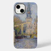 Claude Monet - Windmolens bij Zaandam Case-Mate iPhone Case (Achterkant)
