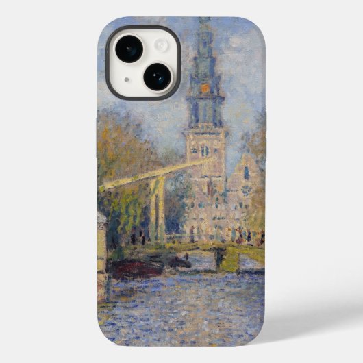 Claude Monet - Windmolens bij Zaandam Case-Mate iPhone Case (Achterkant)