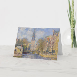 Claude Monet - Windmolens bij Zaandam Kaart