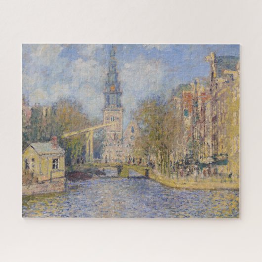 Claude Monet - Windmolens bij Zaandam Legpuzzel (Horizontaal)