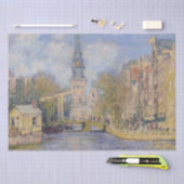 Claude Monet - Windmolens bij Zaandam Tissuepapier (Craft)