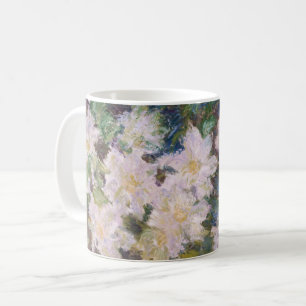 Claude Monet - Witte Clematis Koffiemok