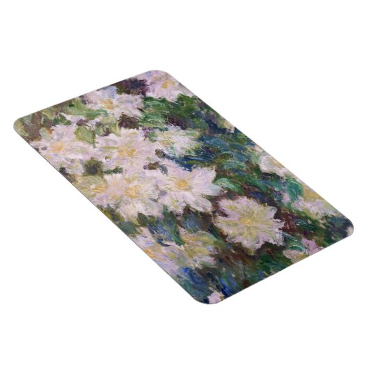 Claude Monet - Witte Clematis Magneet (Rechterzijde)
