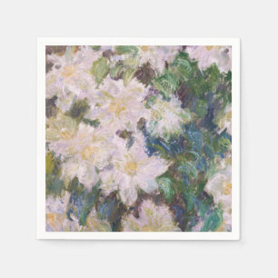 Claude Monet - Witte Clematis Servet