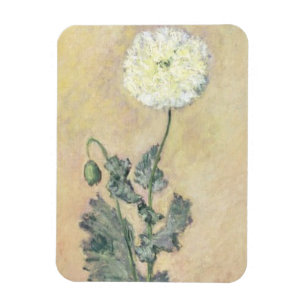 Claude Monet   Witte papaver, 1883 Magneet