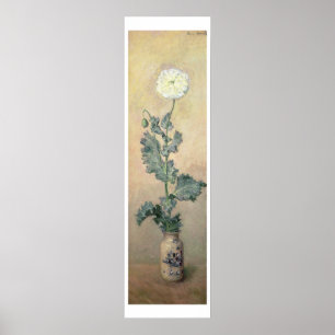 Claude Monet Witte papaver, 1883 Poster