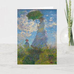 Claude Monet Woman met een parasol Kaart