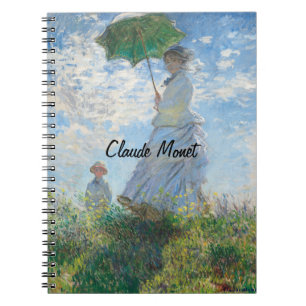 Claude Monet Woman met een parasol, Madame Monet Notitieboek