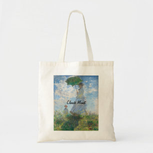 Claude Monet Woman met een parasol, Madame Monet Tote Bag