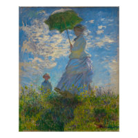 Claude Monet Woman met een parasol