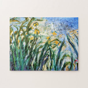 Claude Monet Yellow Irissen en Malva 19 Legpuzzel