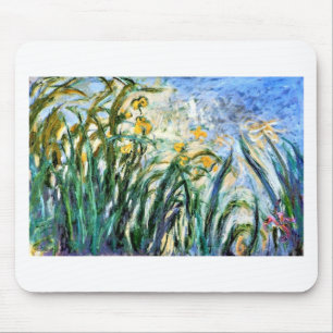 Claude Monet Yellow Irissen en Malva 19 Muismat