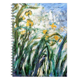 Claude Monet Yellow Irissen en Malva 19 Notitieboek