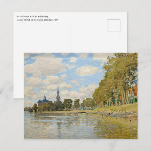 Claude Monet - Zaandam Briefkaart