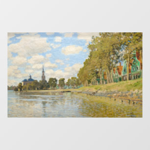 Claude Monet - Zaandam Raamsticker
