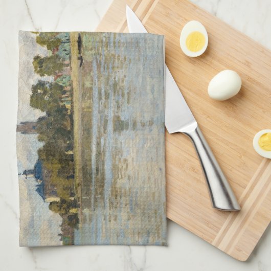 Claude Monet - Zaandam Theedoek (Quarter Fold)